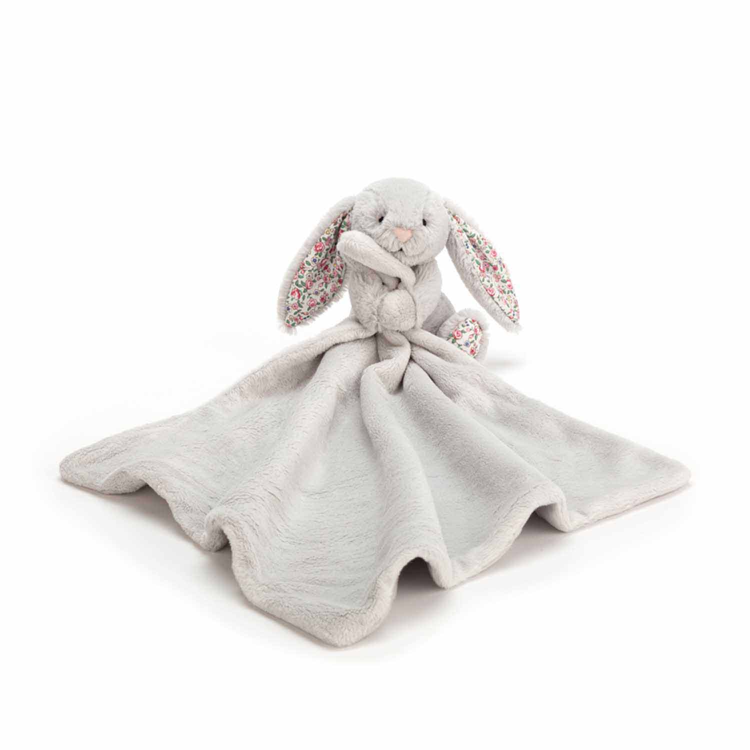 JELLYCAT Králiček Blossom muchláček Silver 34cm