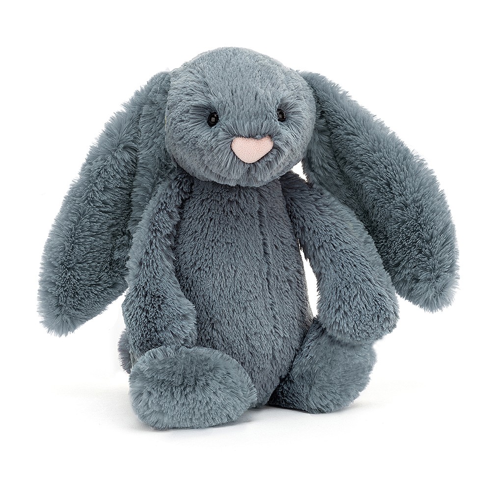 JELLYCAT Králiček Bashful Dusky Blue 18cm