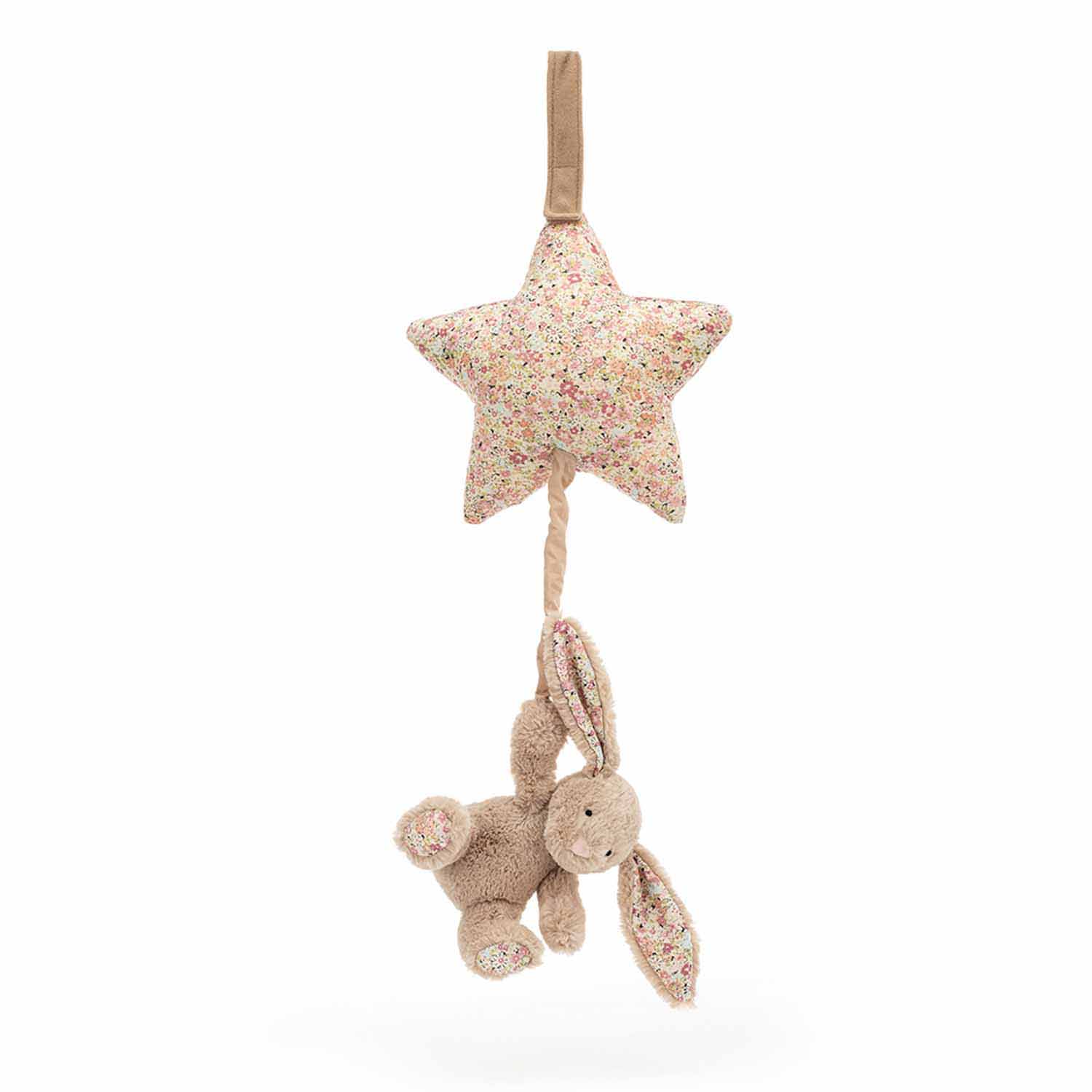 JELLYCAT Králiček Blossom hudební hračka Bea Beige 28cm