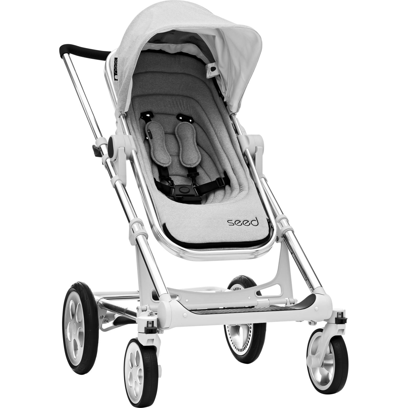 BRITAX RÖMER Kočárek Seed Papilio Silver Black/Grey Melange