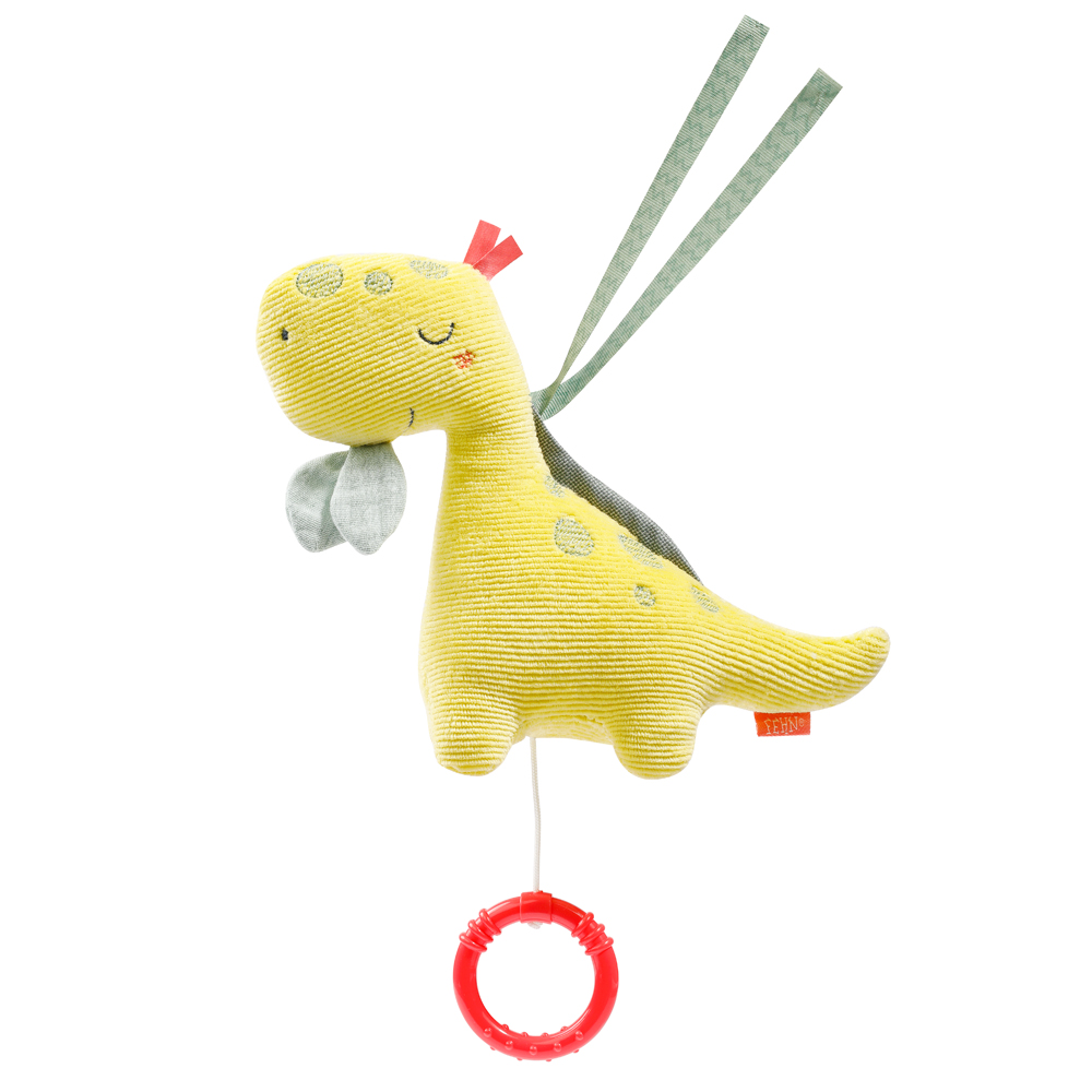 Levně BABY FEHN Hrací hračka dinosaurus Happy Dino