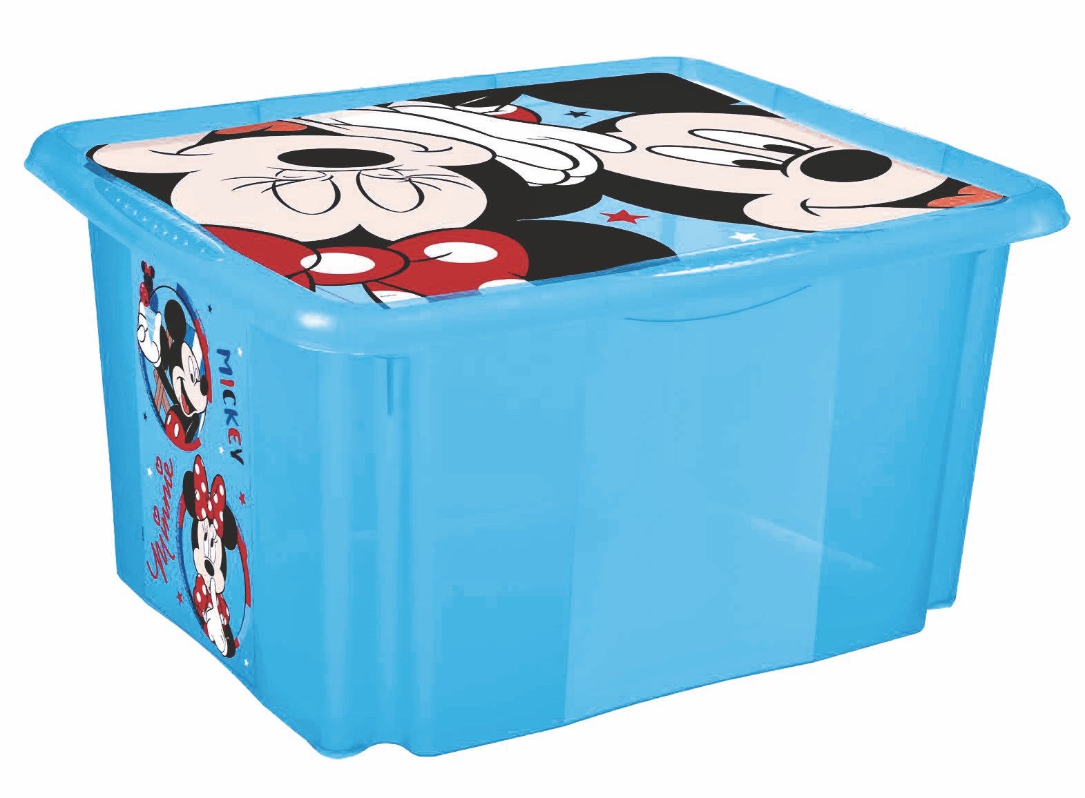 KEEEPER Úložný box s víkem malý "Mickey" Modrá