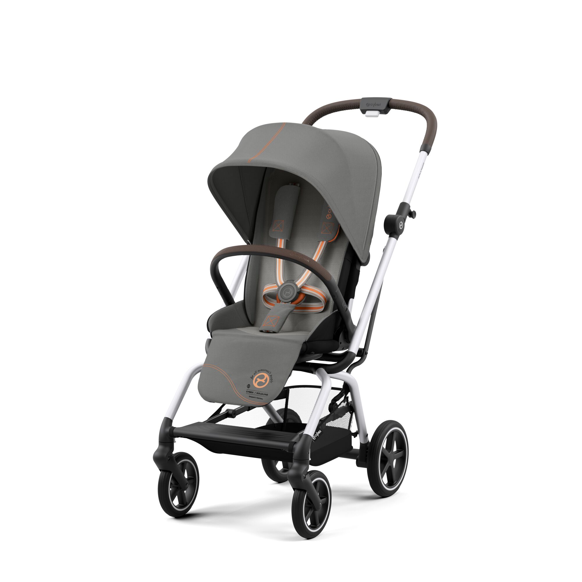 CYBEX Kočárek Eezy S Twist+ 2 silver Lava Grey