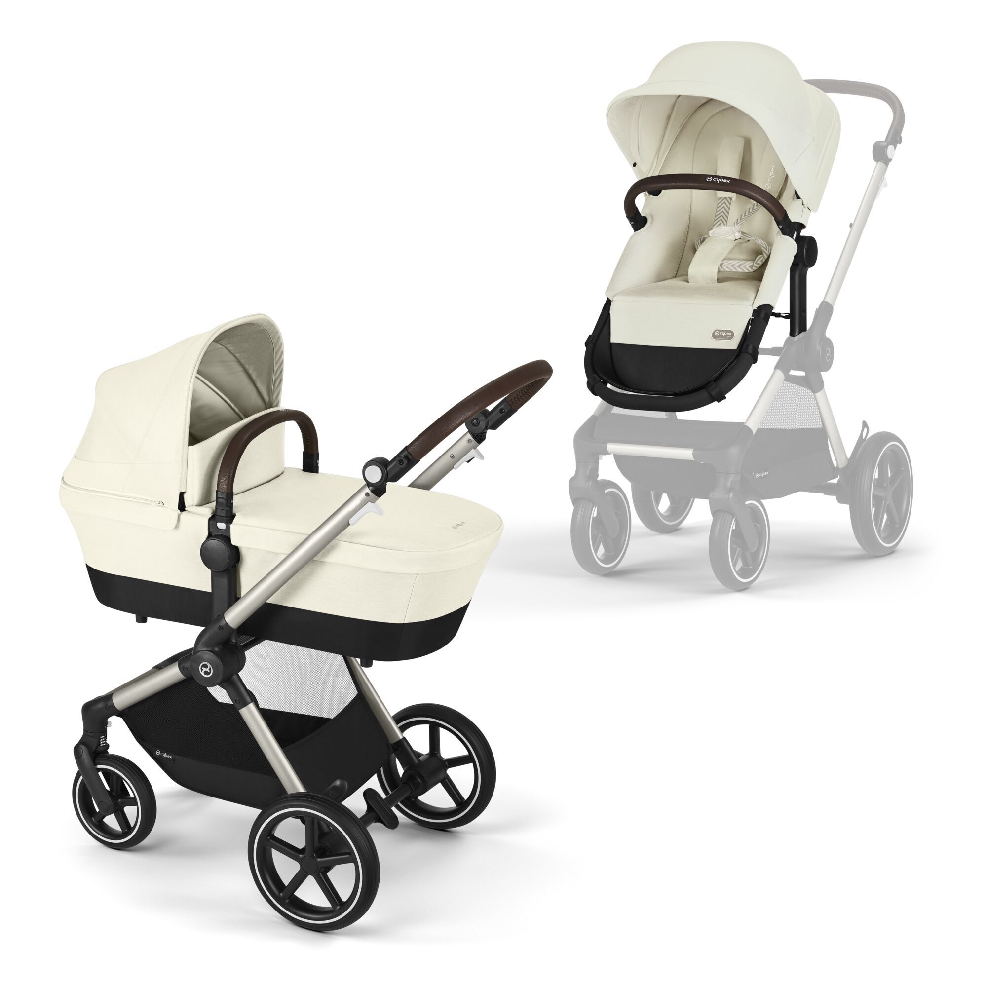 CYBEX Kočárek EOS TPE Seashell Beige