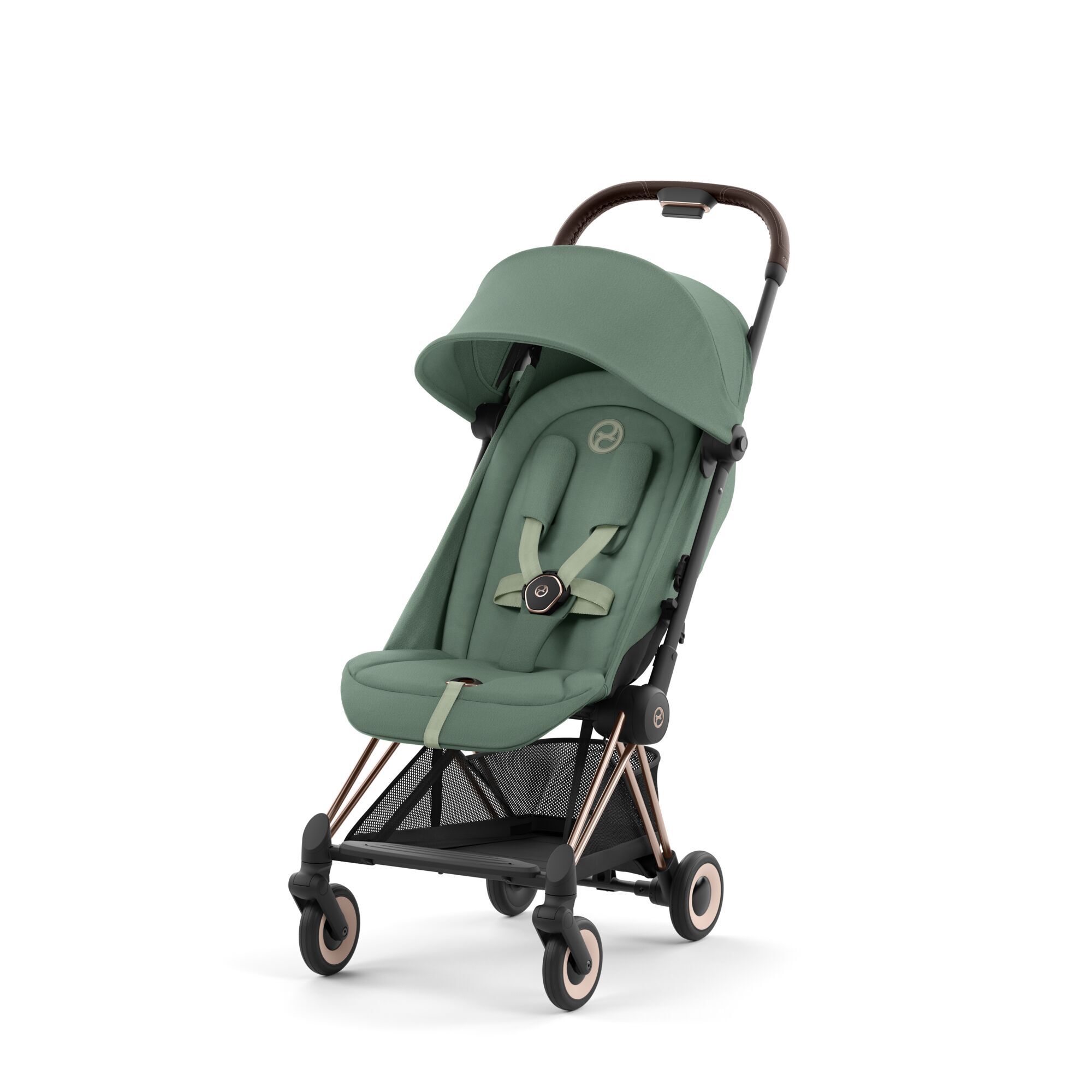 CYBEX Kočárek Coÿa Rosegold Leaf Green