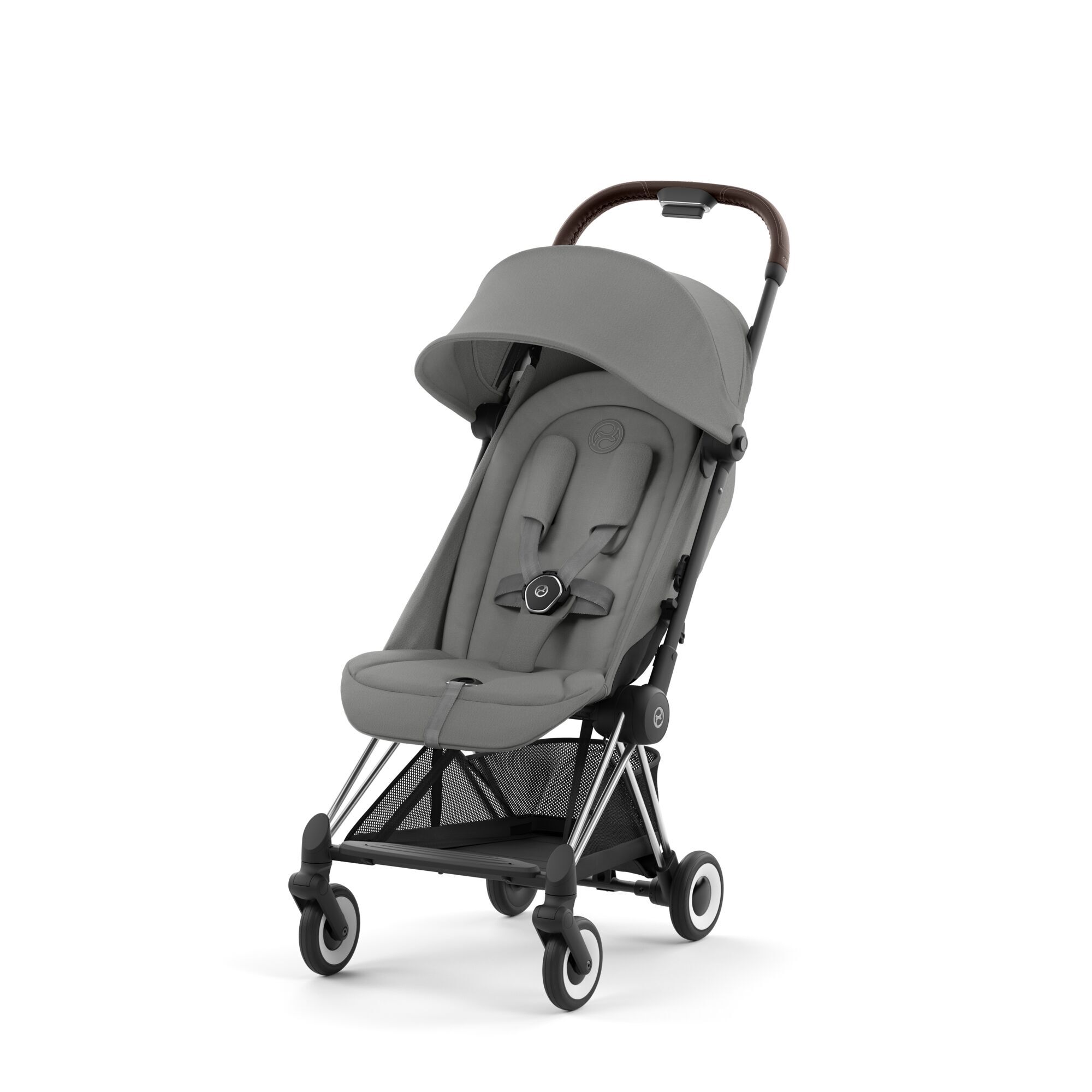 CYBEX Kočárek Coÿa Chrome Dark Brown Mirage Grey