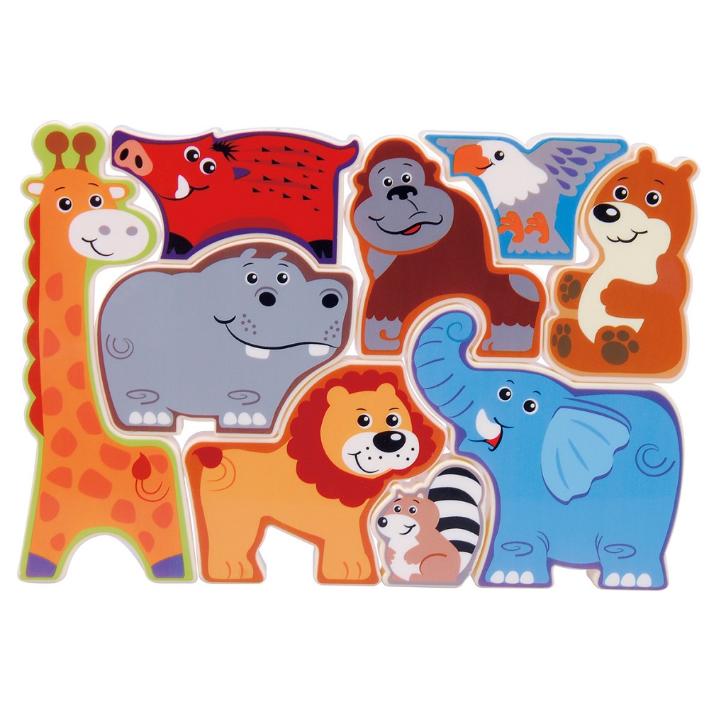 TEDDIES Puzzle/Vkládačka Safari