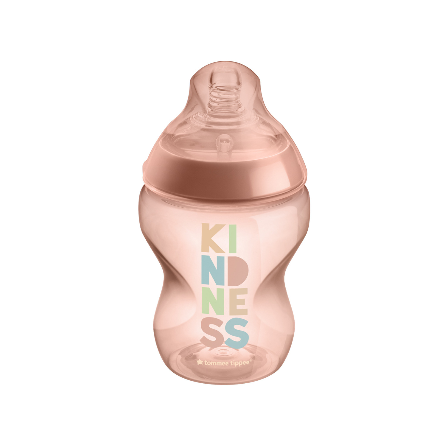 TOMMEE TIPPEE Kojenecká lahev, ANTI-COLIC, 0+, 260 ml, 1ks Růžová