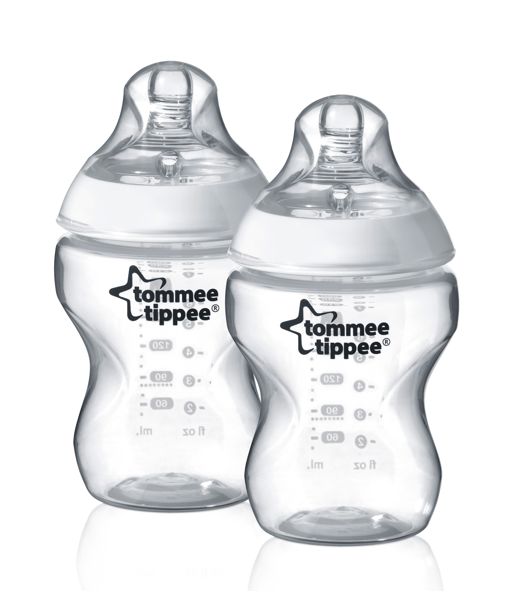 TOMMEE TIPPEE Kojenecká lahev, ANTI-COLIC, 0+, 260 ml, 2ks