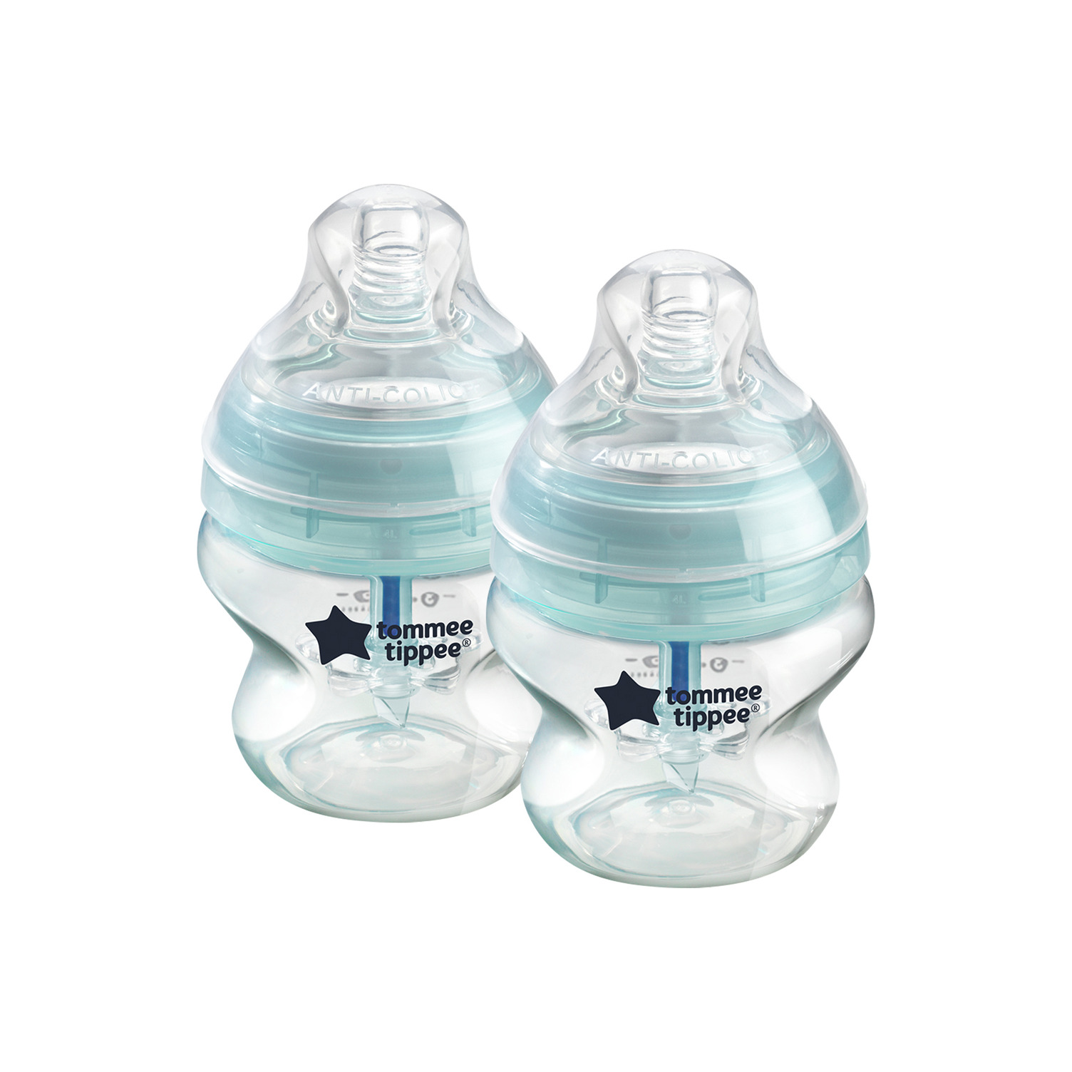 TOMMEE TIPPEE Kojenecká lahev advanced ANTI-COLIC, 150 ml, 2ks