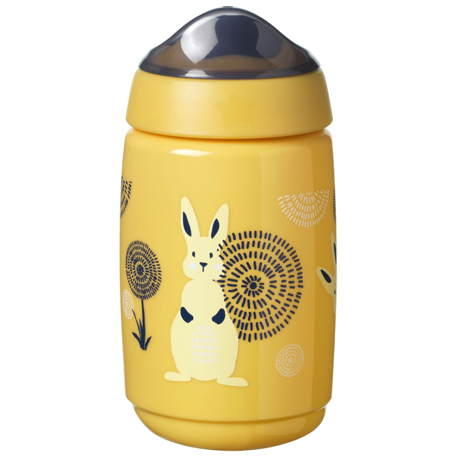 TOMMEE TIPPEE Superstar netekoucí hrnek s pítkem, 390ml,12m+ Žlutá