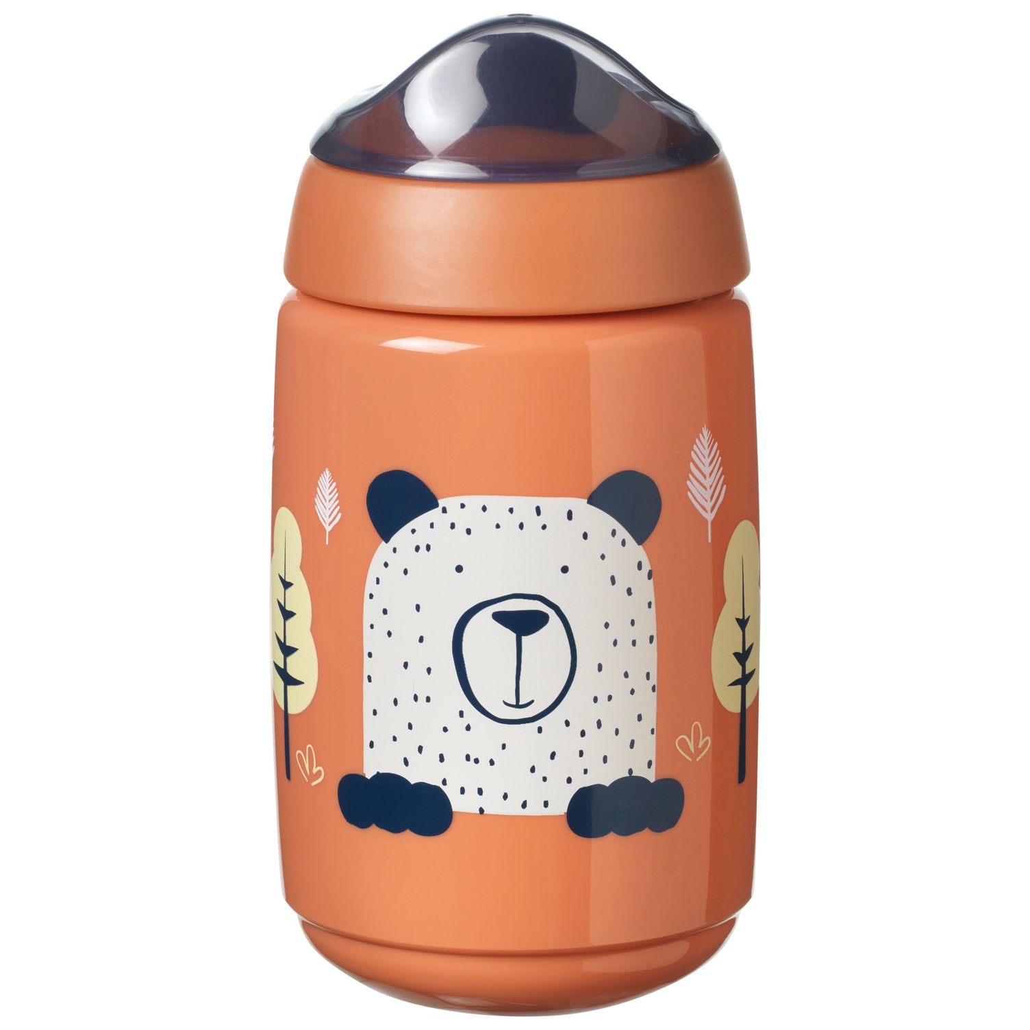 TOMMEE TIPPEE Superstar netekoucí hrnek s pítkem, 390ml,12m+ Červená