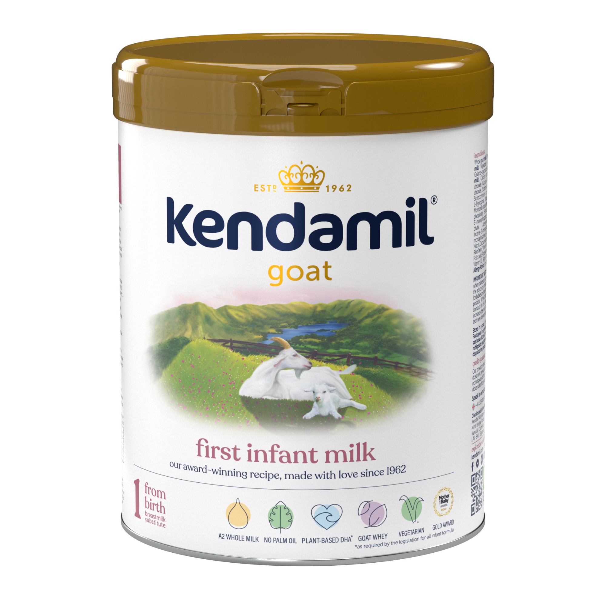 KENDAMIL Kendamil batolecí kozí mléko 1 DHA+