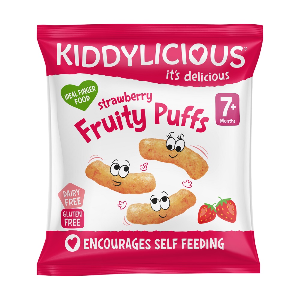 KIDDYLICIOUS Kiddylicious ovocné křupky jahodové 10g