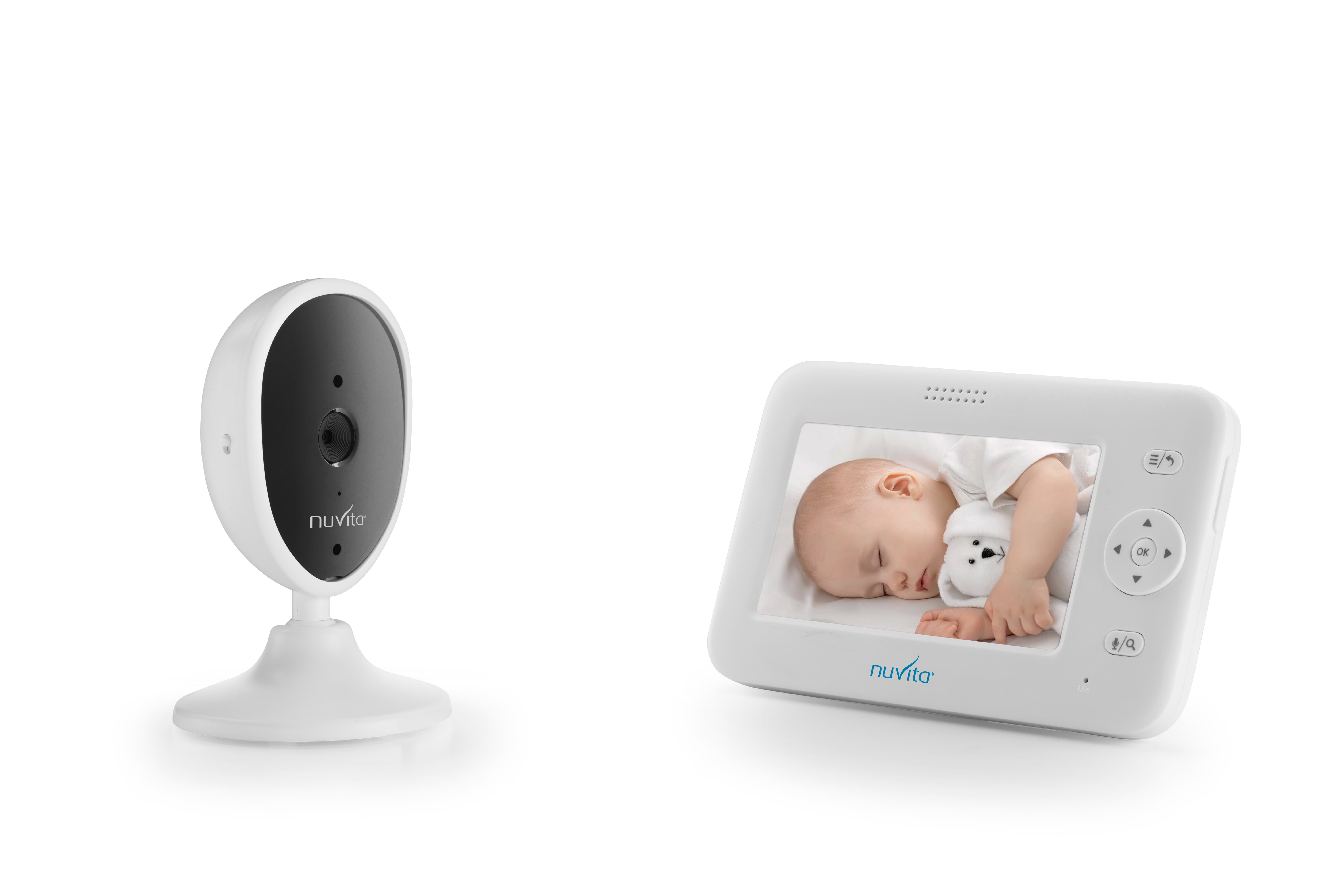 NUVITA Video baby monitor 4,3" White