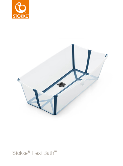 STOKKE Vanička Flexi Bath® X-Large Transparent Blue