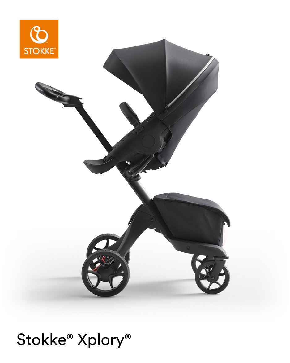 STOKKE Xplory X Black s černou rukojetí komplet Rich Black