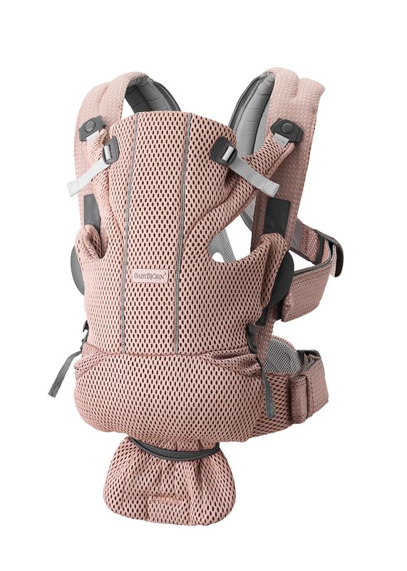 BABY BJÖRN Nosítko Move 3D Mesh Dusty Pink