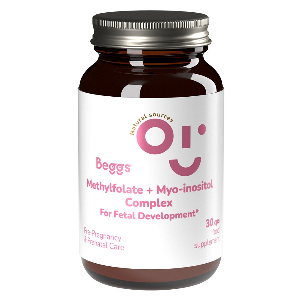 BEGGS Beggs Methylfolate + Myo-inositol Complex 30 kapslí