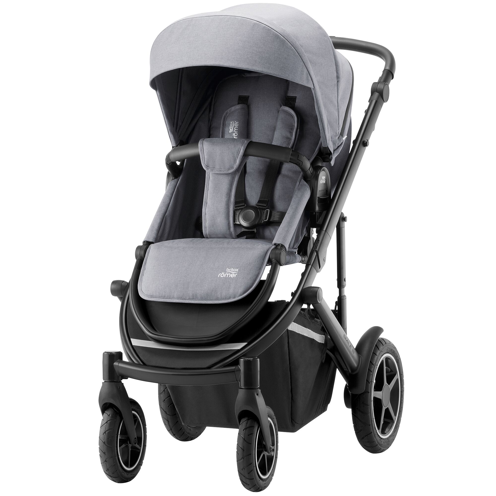 BRITAX RÖMER Kočárek Smile III 2021 Frost Grey/ Black