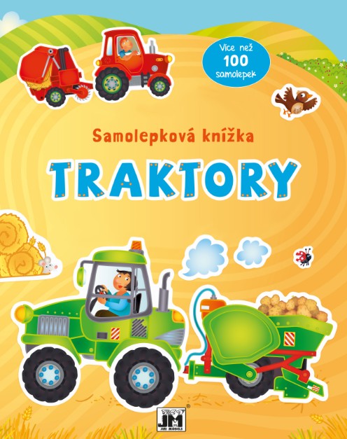 JIRI MODELS  Samolepková knížka Traktory