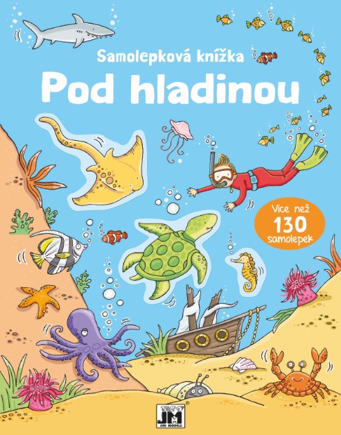 JIRI MODELS  Samolepková knížka Pod hladinou