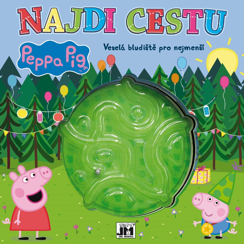 JIRI MODELS  Najdi cestu Prasátko Peppa