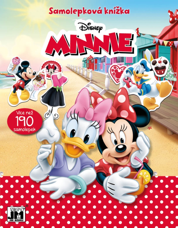 JIRI MODELS  Samolepková knížka Minnie