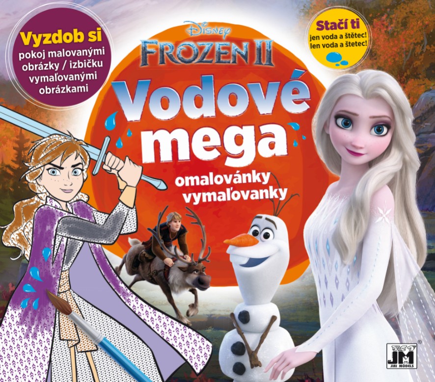 JIRI MODELS  Vodové mega omalovánky Frozen2