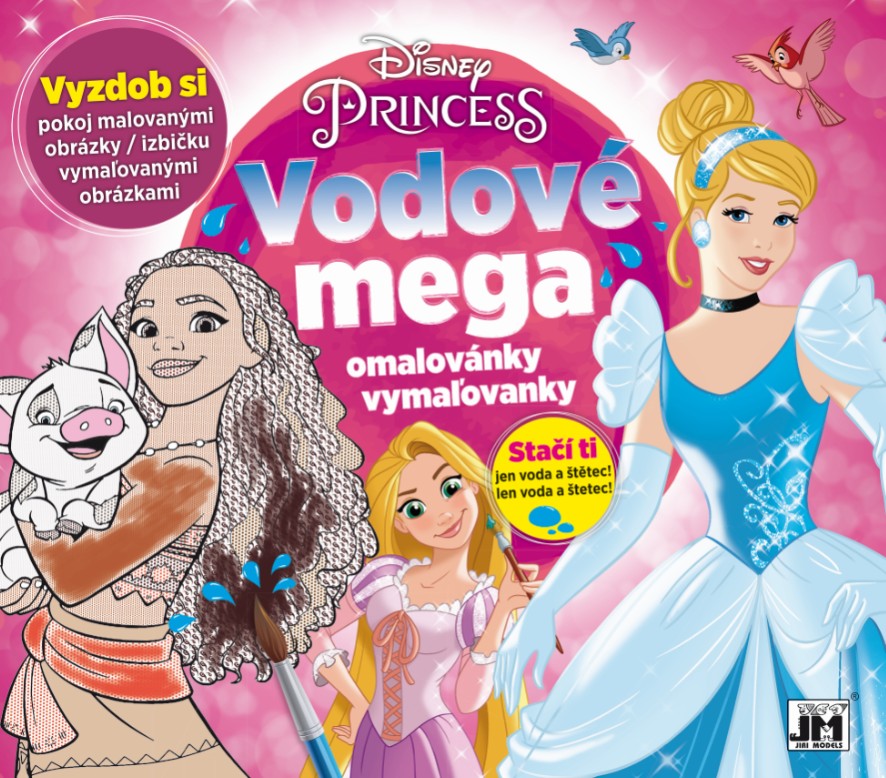 JIRI MODELS  Vodové mega omalovánky Princezny