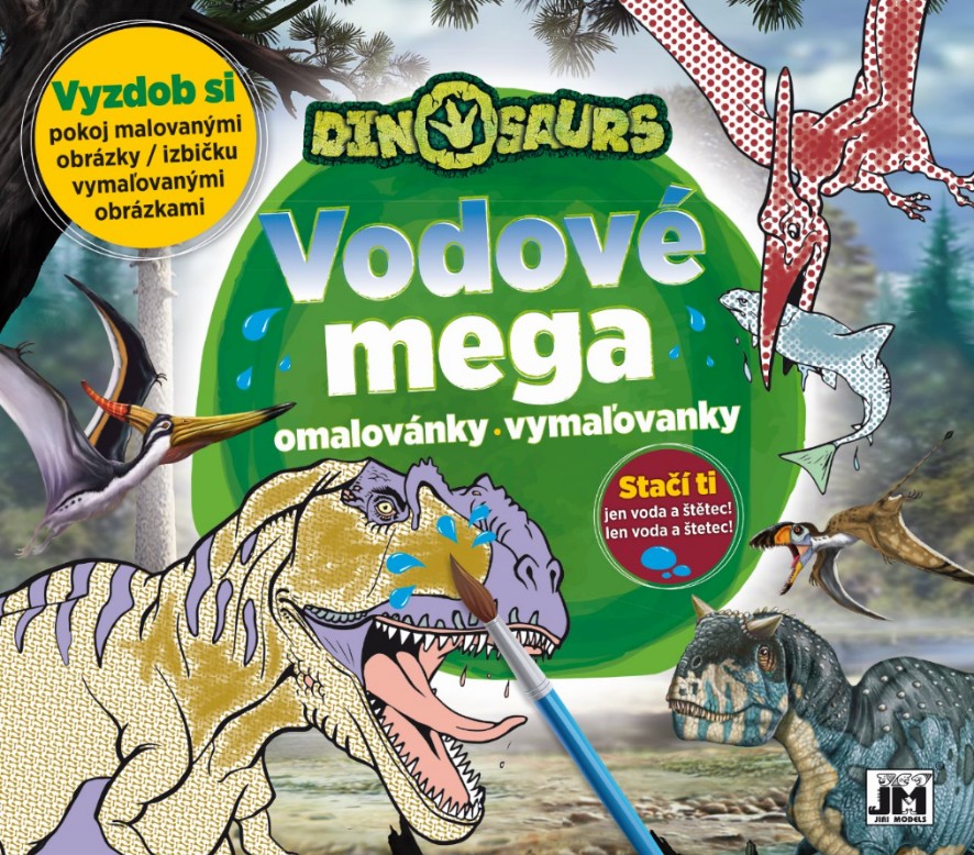 JIRI MODELS  Vodové mega omalovánky Dino