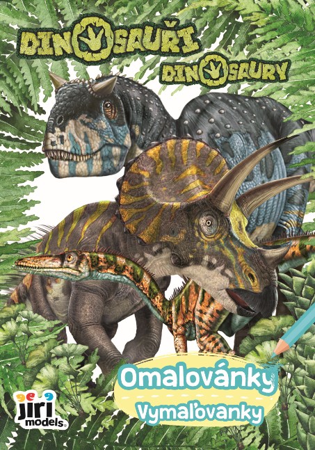 JIRI MODELS  Omalovánky A5 Dino