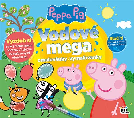 JIRI MODELS  Vodové mega omalovánky Peppa