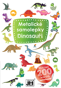 JIRI MODELS  Metalické samolepky Dinosauři