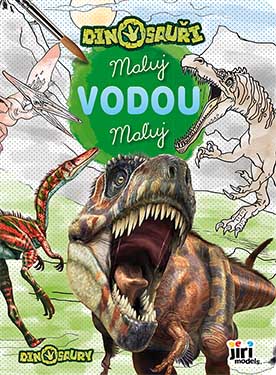 JIRI MODELS  Maluj vodou! Dinosauři