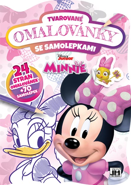 JIRI MODELS  Tvarované omalovánky Minnie