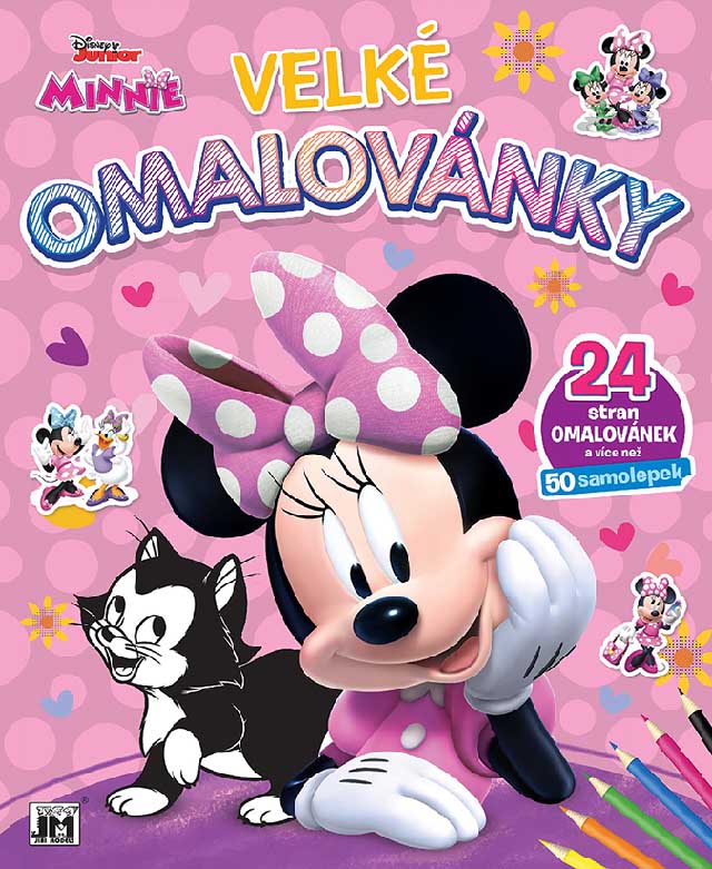 JIRI MODELS  Velké omalovánky Minnie