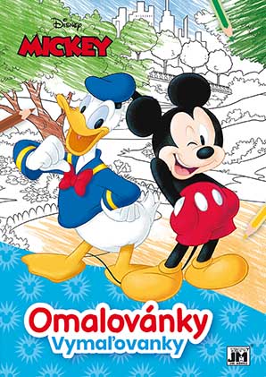 JIRI MODELS  Omalovánky A4 Mickey