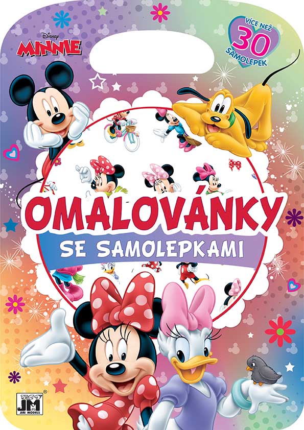 JIRI MODELS  Omálovánky se samolepkami Minnie