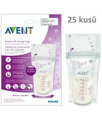 AVENT Sáčky na mateřské mléko 180ml 25ks