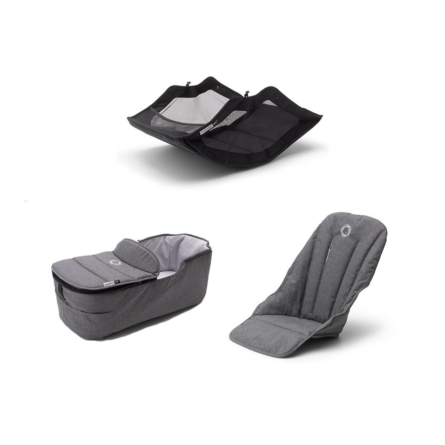 BUGABOO Fox2 style set Grey Melange