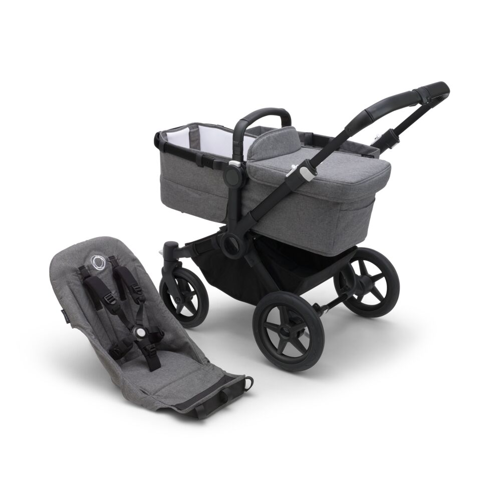 BUGABOO Donkey 5 base Black Grey Mélange