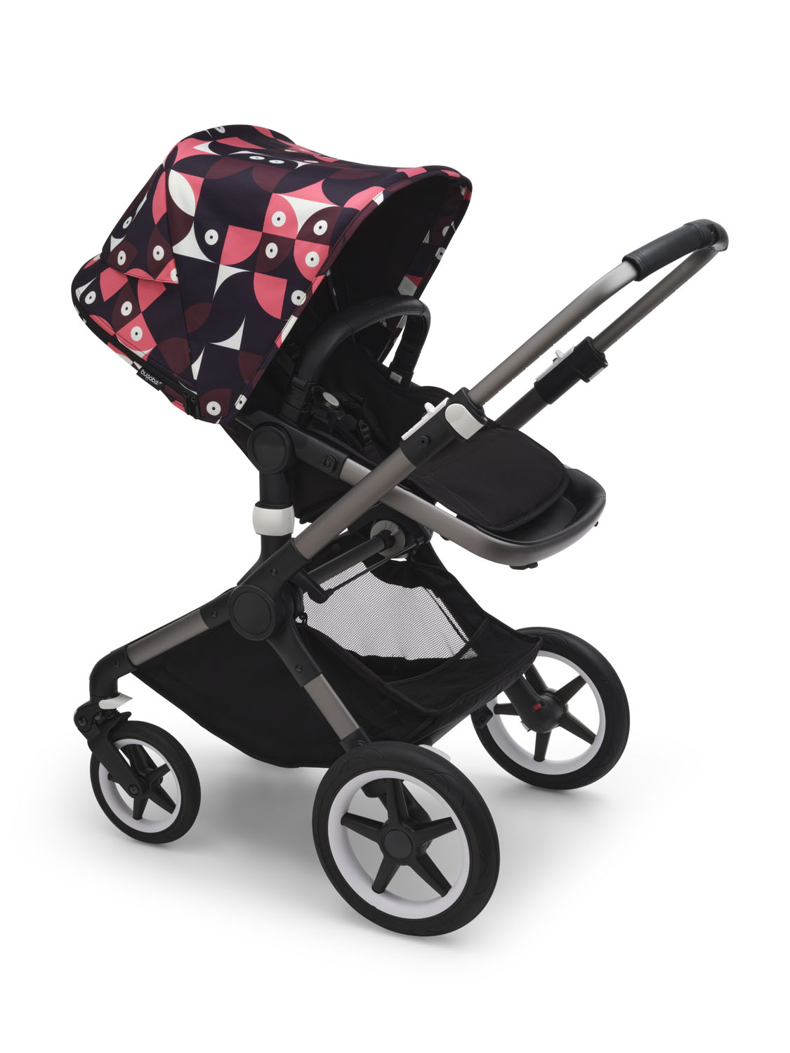 BUGABOO Fox3 stříška "Art of Discovery" Pink/Red