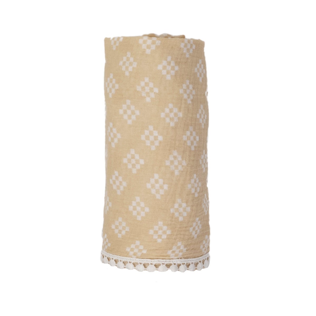 LODGER Swaddler Tribe Muslin Sand