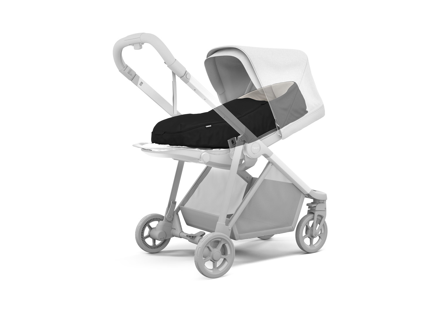 THULE Newborn Nest fusak Black