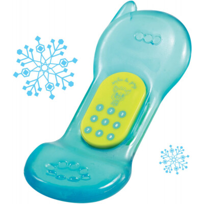Chladící kousátko ve tvaru telefonu