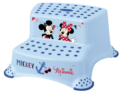 Dvojstupínek k WC/umyvadlu "Mickey&Minnie"