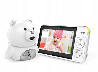 VTech BM5150-BEAR, dětská video chůvička s displejem 5"