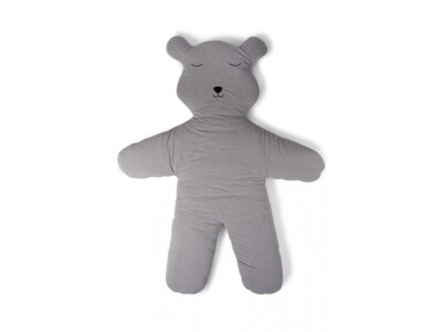 Hrací deka medvěd Teddy Jersey 150cm, Grey