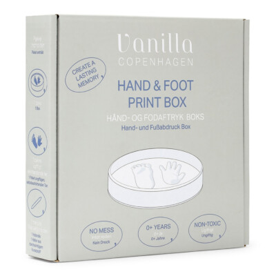 Hand&Foot otisky Box, White